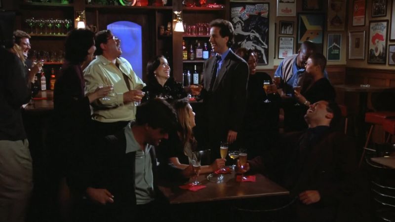 I would like to propose a toast-- Wait a second!