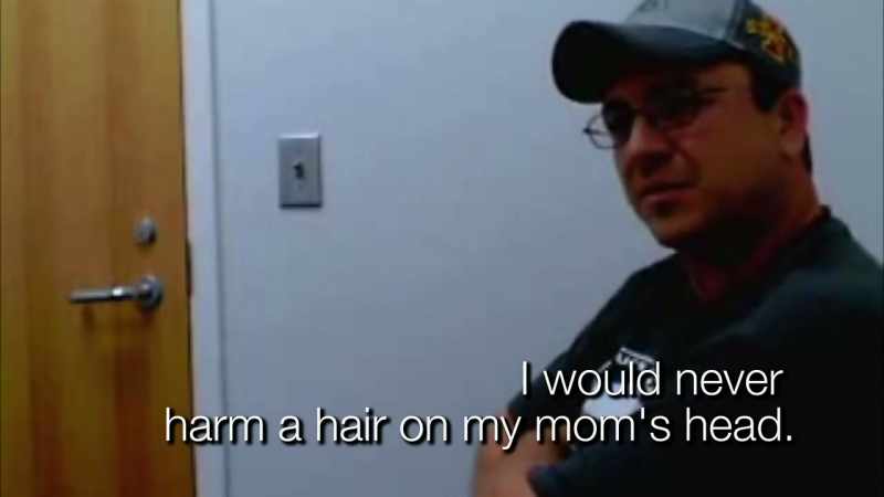 I would never harm a hair on my mom’s head