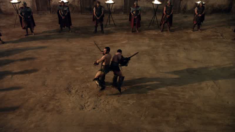 I would not have wagered the Gaul such a challenge to Spartacus