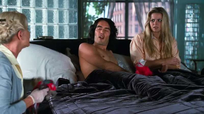I wouldn't recommend letting him get used to your breasts dear