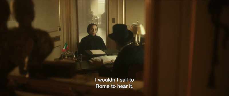 I wouldn't sail to Rome to hear it