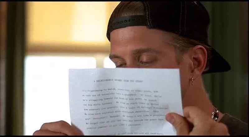 I wrote Stuart's English papers for him