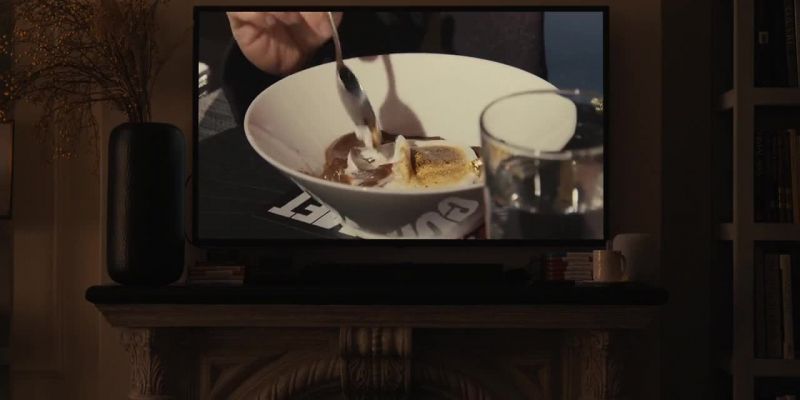 Your chocolate delice isn't set properly, and this marshmallow is offensive