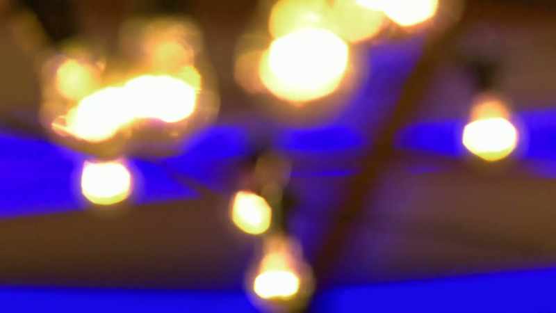 IAIN: As night falls, the seagulls head for home