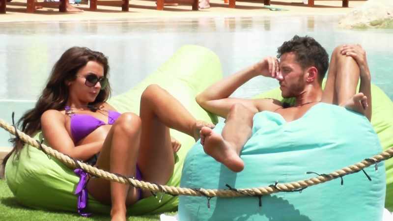 IAIN: It's the afternoon and around the pool