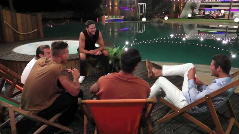 IAIN: Over at the hot tub