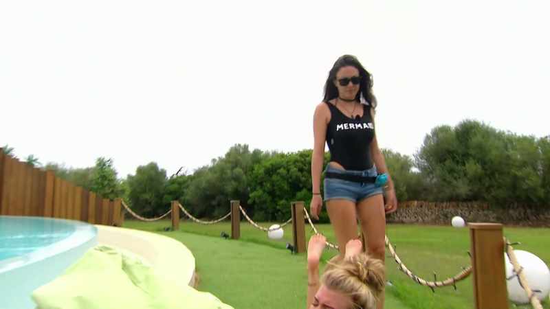 IAIN: Sophie and Olivia have headed to the bean bag