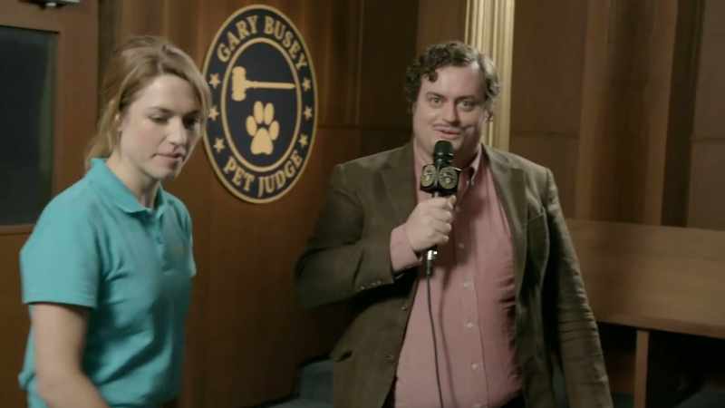 Ian Abramson with Gary Busey's Pet Court