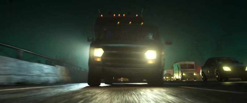 (IAN GRUNTING) (ENGINE REVVING)