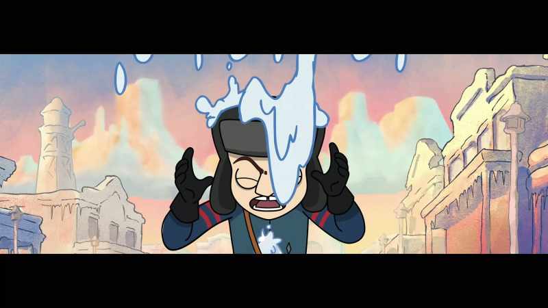 [ Ice cracking ]