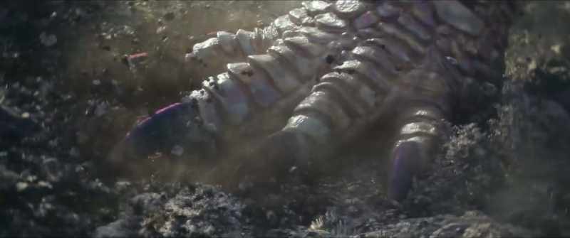 [ice crackling]