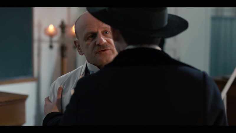I'd be obliged, Liebermann, if you'd take your hands off me