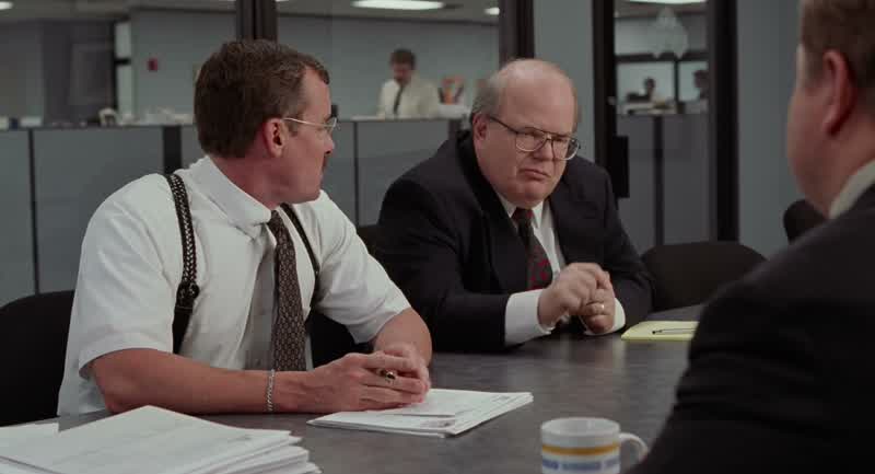 UM I'D LIKE TO MOVE US RIGHT ALONG TO A PETER GIBBONSNOW WE HAD A CHANCE TO MEET THIS YOUNG MANAND BOY THAT'S JUST A STRAIGHT SHOOTERWITH UPPER MANAGEMENT WRITTEN ALL OVER HIM