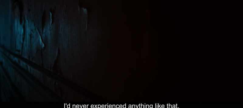 I'd never experienced anything like that