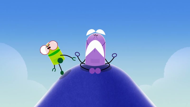 I'd rather have my doughnut. Climb a mountain just to have some guy…