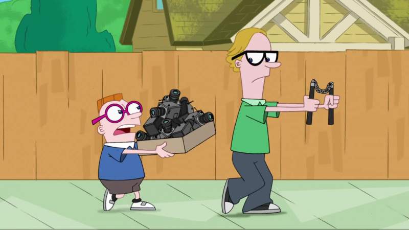 I'd rather see what Phineas and Ferb are doing