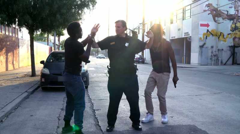 If you a real cop, why you got a fake badge?