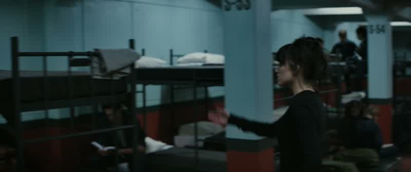 If anyone in thisbarrack touches me,I'll kill them