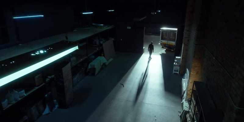 If anyone walks in the night