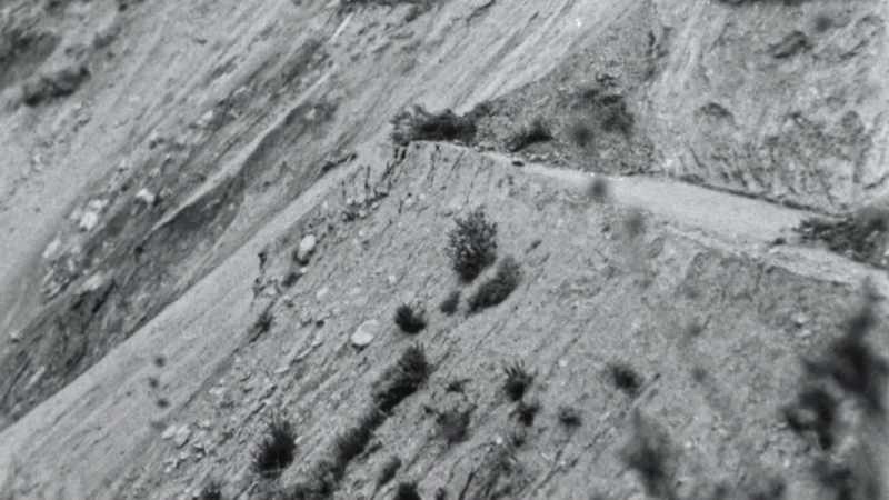 If it begins to be on an angle, as the hillside was