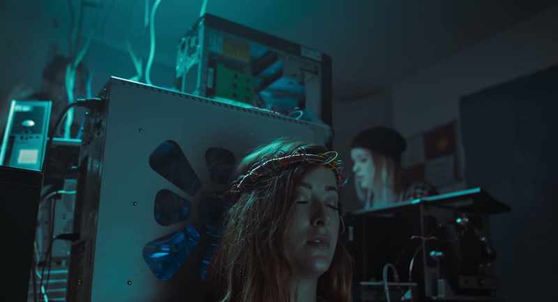 If she blows the mainframe