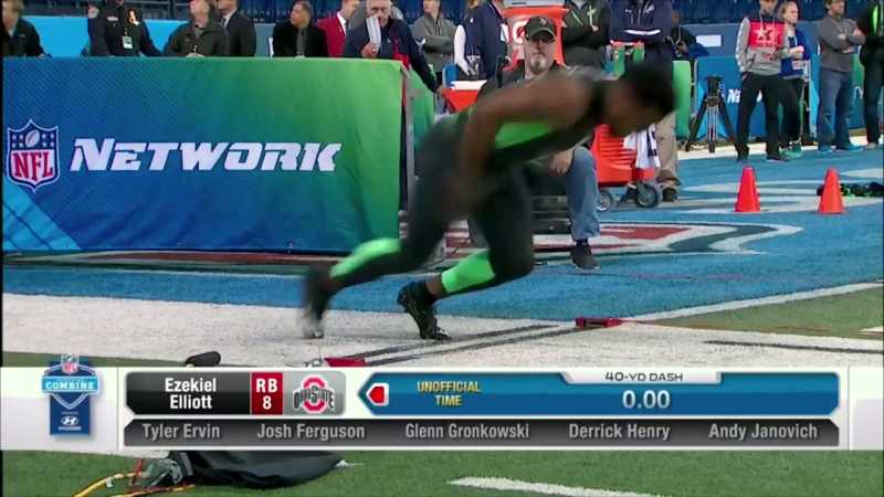 If you can run a good 40 time, that can throw you right