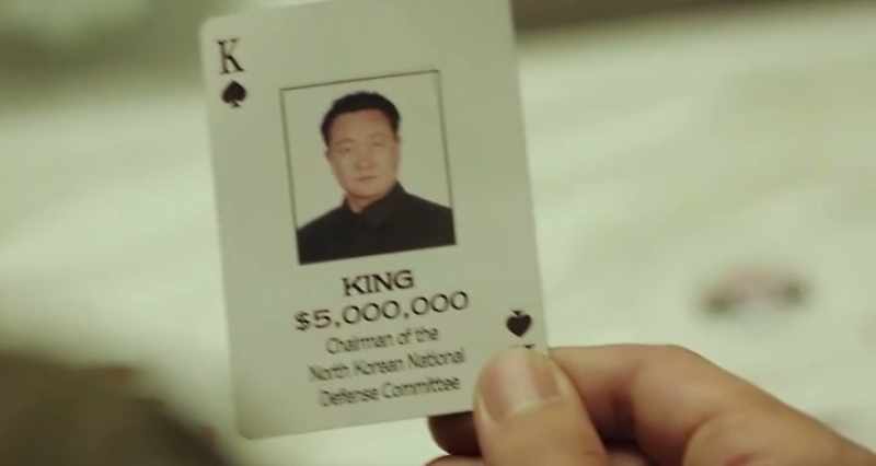 If you catch king, you'll be the one handing it out