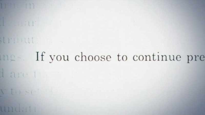 If you choose to continue pretending