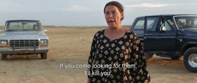 If you come looking for them, I'll kill you