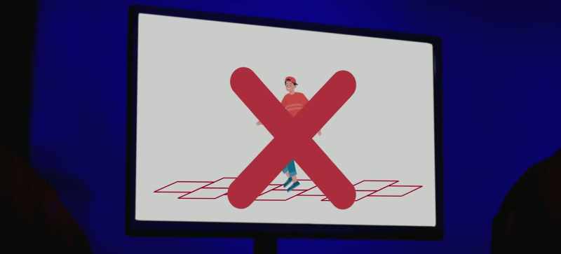 If you do move when the board is red, you will be eliminated