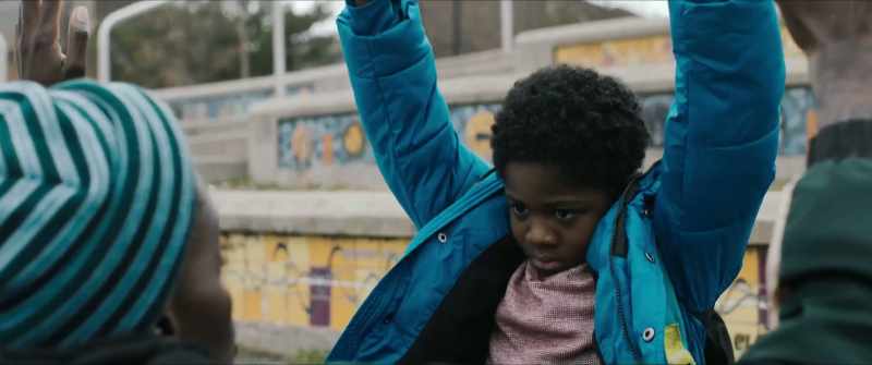 If you ever get scared just raise your arms up all the way
