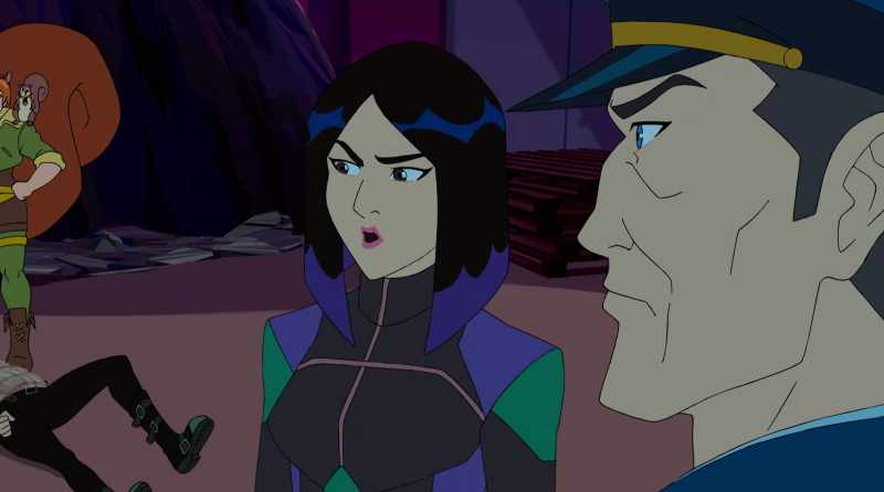 If you examine his wounds against her powers