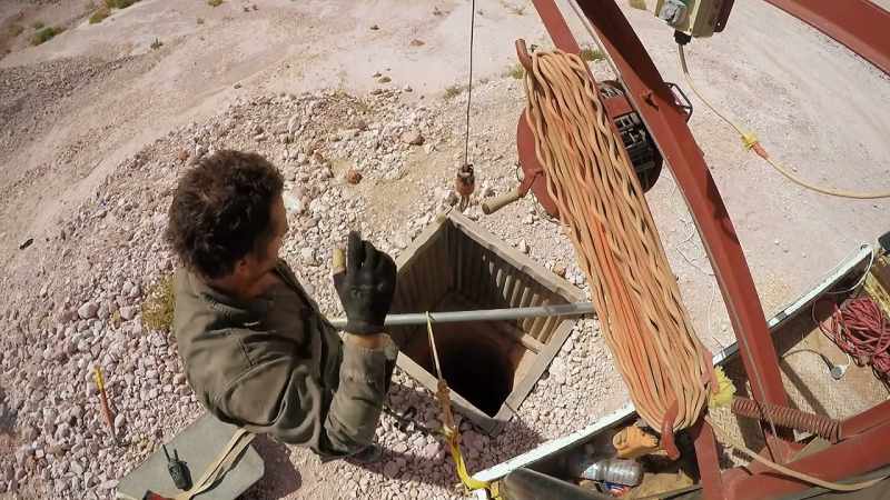 If it fails, this ladder will be their only way back to the surface