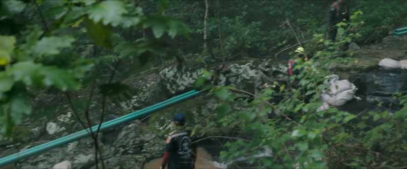 If we find a way to divert these streams, the water level will drop