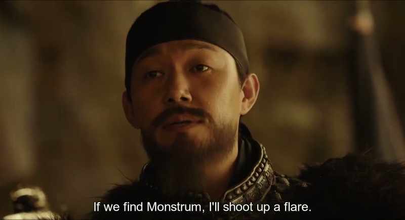 If we find monstrum, I'll shoot up a flare