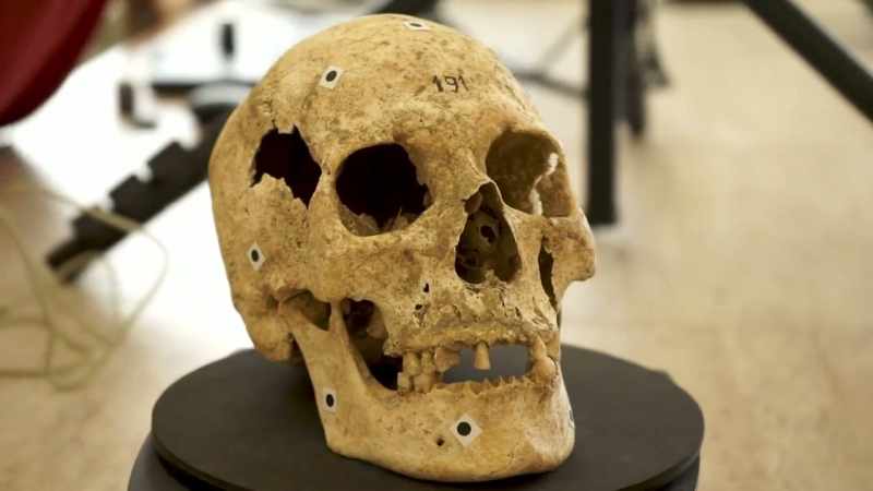 If we find, skeletonized remains