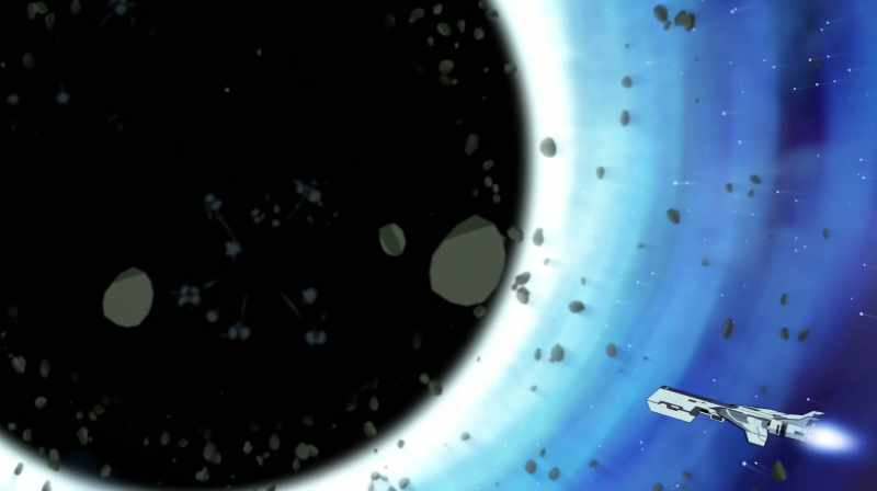If you get sucked into the event horizon