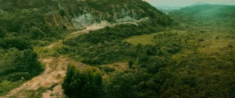 If you go north from the mountain region