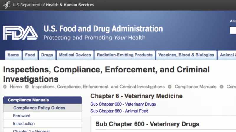 If you go to the fda website
