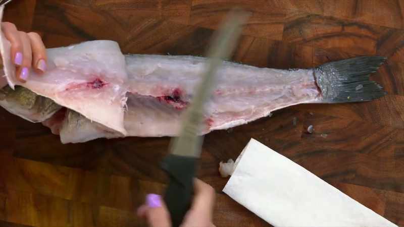 If you hold the fillet