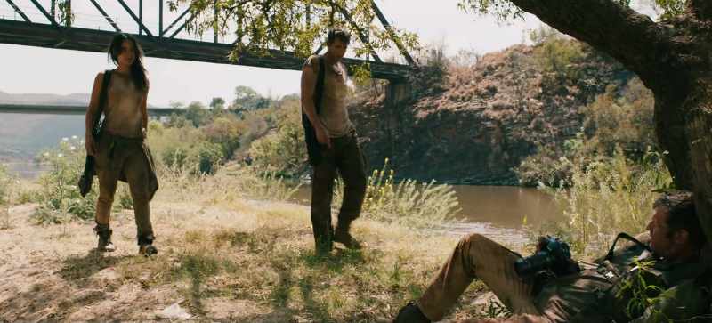 If I was a sniper, you'd be dead already. [exhales deeply]