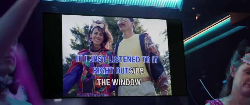 �� ...if I just listened to it right outside the window