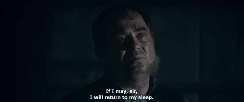 If I may, sir, I will return to my sleep