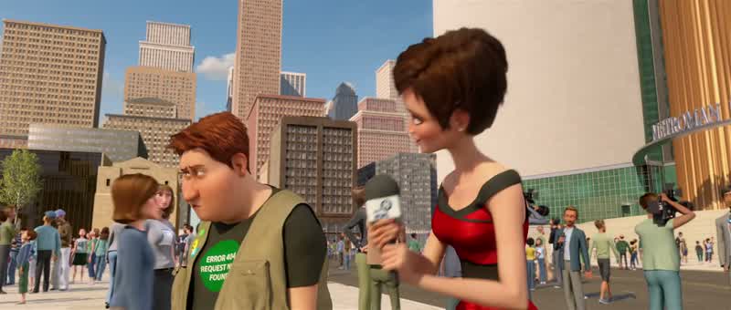 Well if I were Metro ManMegamind wouldn't be kidnapping you all the timeThat's the first thing That's sweet HalAnd I'd be watching you Iike a dingo watches a human babyOK that soundedOK that sounded a