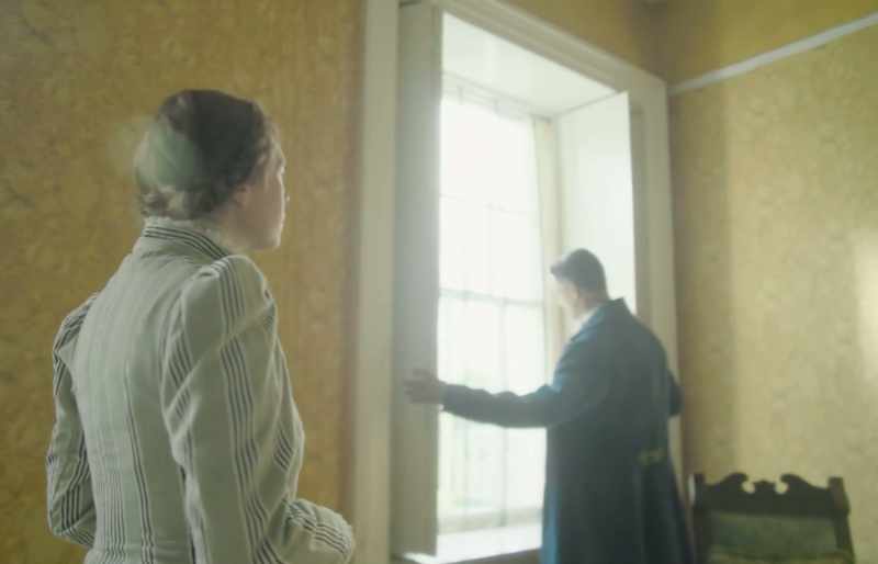 If I'm correct, the sunrise will shine in this window