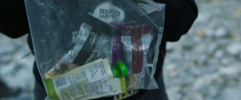 If it has a scent it goes in the bag