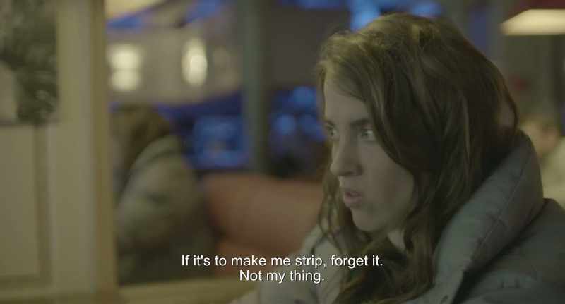 If it's about getting naked, forget it. It's not my thing