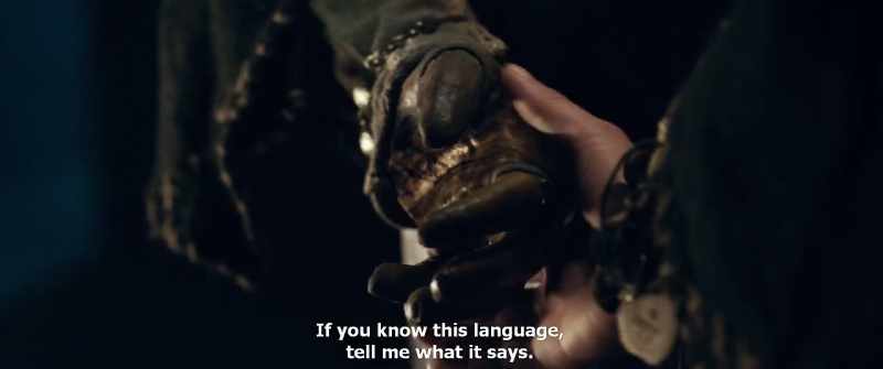 If you know this language, tell me what it says