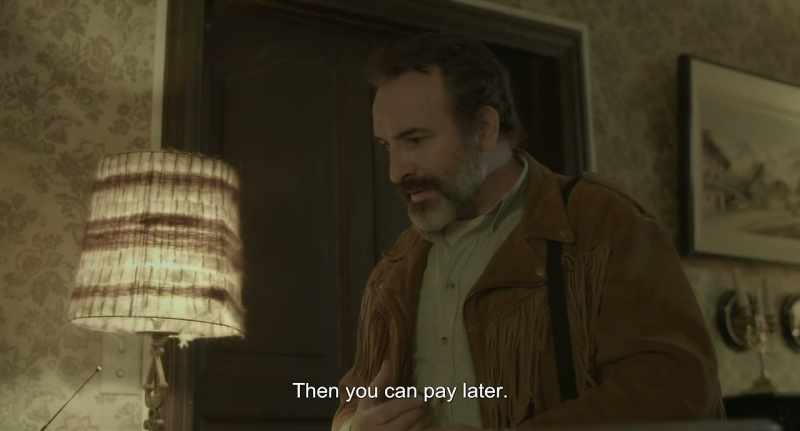 If you leave me an object of value as collateral