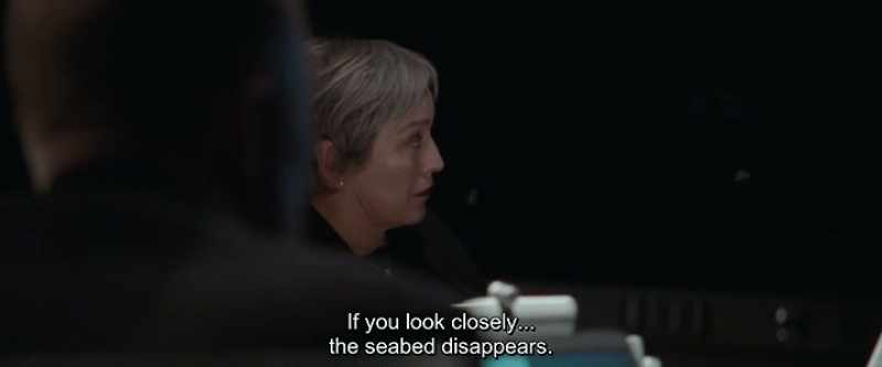 If you look closely, the seabed disappears